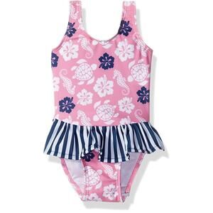 The Original Flap Happy Baby Girl Toddler One Piece Swimsuit UPF 50+ Rio 18m